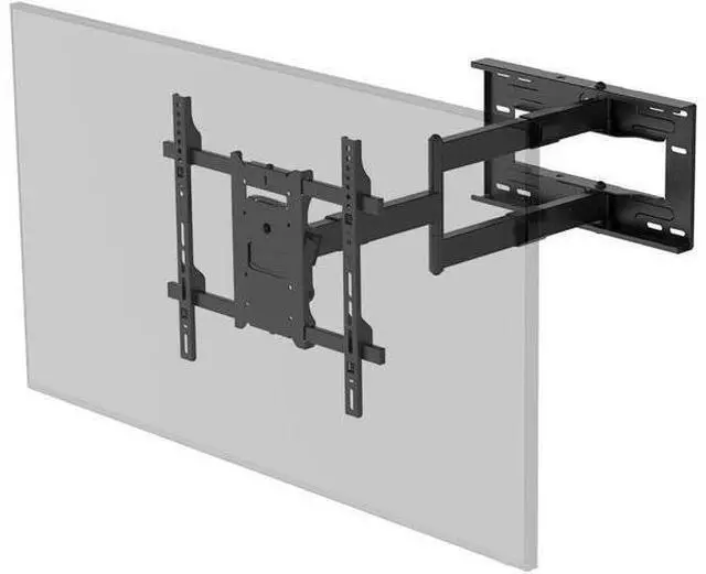 Main image of Monoprice 360 Full-Motion Articulating TV Wall Mount - Portrait and Landscape, for TVs 40in to 75in, Weight Capacity 110 Lbs, Extension 3.3in to 31.5in, VESA Patterns Up to 400x400 - EZ Series