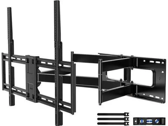 Main image of Full Motion TV Wall Mount for 60-100 Inch TVs, 30.3 Inch Long Arm, VESA 800x600 Compatible, Swivel and Tilt, Fits 16-24 Inch Studs, 165 lbs Heavy-Duty Bracket