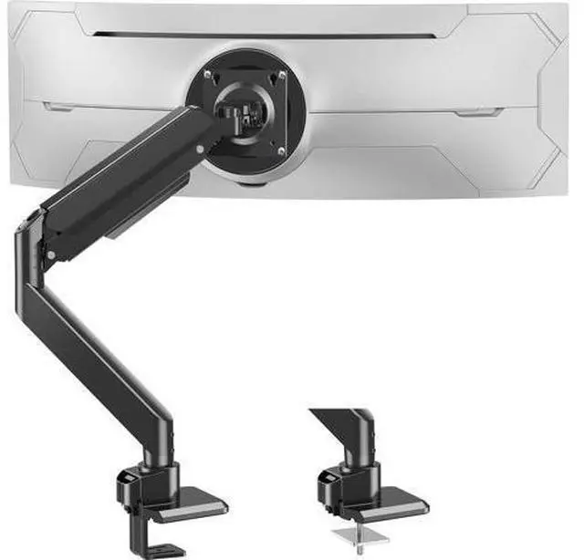 Main image of MOUNTUP Heavy Duty Monitor Arm for 49 inches, 44 lbs Curved Screens, Ultrawide Single Monitor Desk Mount, Monitors Stand for Samsung Odyssey G9 and More, VESA Mount with Clamp & Grommet Base