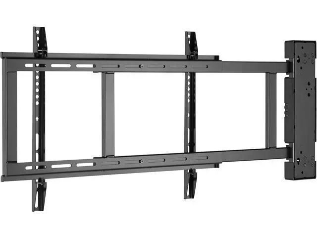 Alt view image 2 of 4 - ynVISION.DESIGN Swing Wall Mount Bracket for 32"-75" TVs | Hinged | Swings Open up to 180 Degrees with 1 Finger for Easy Television Service (Pack of 1)