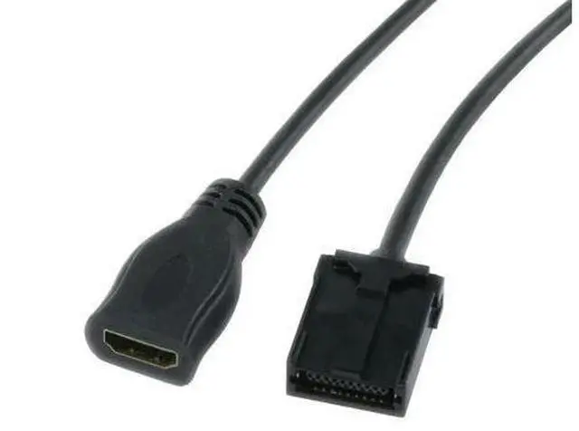 Main image of HDMI E TYPE 19P public to HDMI AF female 4K video connection cable Car