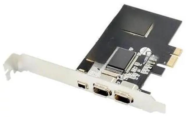 Main image of PCI-E 1x to IEEE 3 PORTS 1394 Pcie Firewire Controller Card 1394 4PIN 9PIN Adapter VIA VT6308 Chipset 1394A 1394B sound card