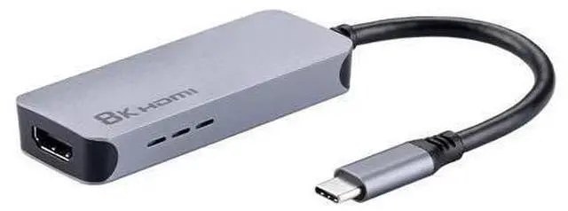 Main image of USB C to HDMI 2.1 Adapter 8K@60Hz,4K@120Hz,1K@240Hz, Thunderbolt 4/3 to HDMI Converter Support 48Gbps/HDCP2.3/HDR/Dolby for Laptop, Tablet, Galaxy S24