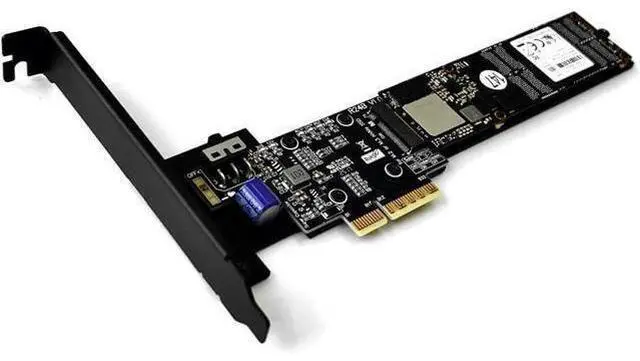 Main image of ADT PCIe 5.0 x4 to M.2/M.3 NVME SSD Adapter Card 128G/bps with Bracket Compatible with M.2 NVMe 2230 2242 2260 2280 22110 SSD (R24B)