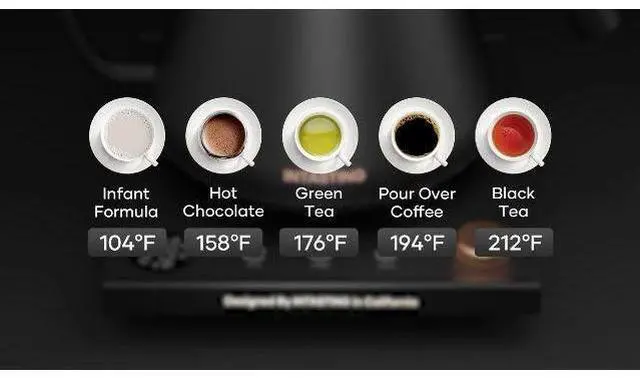 Main image of INTASTING Electric Kettles, Gooseneck Electric Kettle, ±1 Temperature Control, Stainless Steel Inner, Quick Heating, for Pour Over Coffee, Brew Tea, Boil Hot Water, 0.9L Black