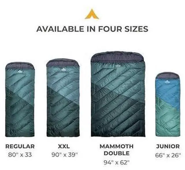 Main image of Teton Junior, 20 Degree and 0 Degree Sleeping Bags. Finally, Sleeping Bag for Boys, Girls, All Kids, Warm and Comfortable, for All Camping Weather and Built to Last
