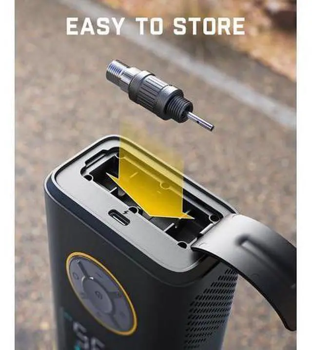 Main image of Fanttik X10 Pro Portable Tire Inflator for Compact Car, 35s Fast Inflation Air Compressor with Digital Pressure Gauge and Powerful Battery, 150PSI Cordless Air Pump for Cars, Motorcycles, Bikes, Balls