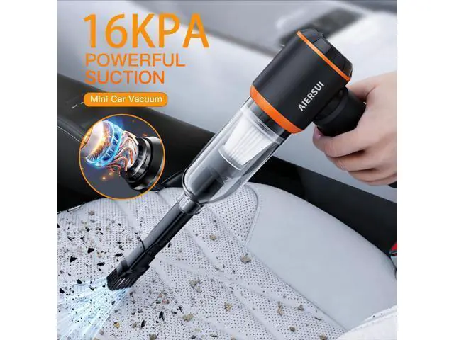 Main image of Cordless Handheld Vacuum Cleaner, 16000Pa Powerful Car Vacuum with Blower & Inflator, 3-in-1 Portable Vacuum for Car Home Pet Hair, 6000mAh Battery, Type-C Fast Charging, AS905