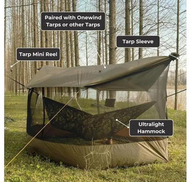 Main image of Onewind Camping Tarp Mosquito Net, Hammock Screen House, Tarp Mosquito Net Camping Lightweight Bugne