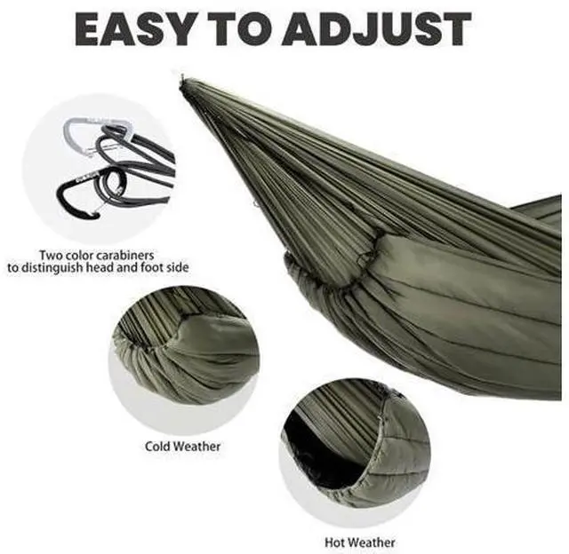 Main image of onewind Hammock Underquilt for Camping, Full Length and Lightweight Hammock Quilts with Insulation f