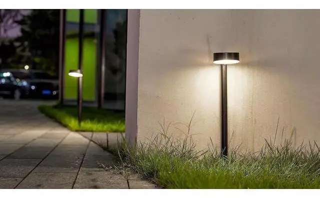 Main image of Ahaorigin 8 Pack Solar Pathway Lights Outdoor, 12 Brighter LED Solar Lights Outdoor Waterproof, Up to 12 Hrs Modern Path Light for Yard Garden Walkway Driveway Lawn, Cool White