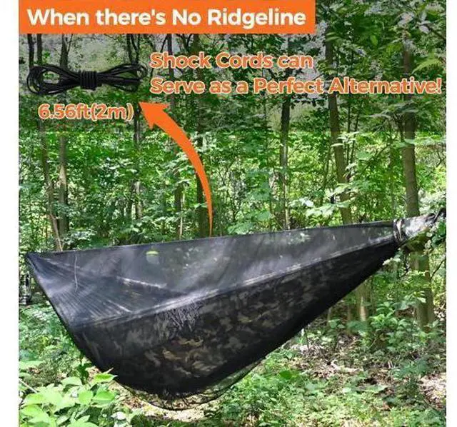 Main image of onewind Ultralight Double Layer Hammock with Mosquito Net for Camping Hiking Backpacking
