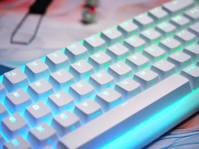 Main image of Cherry K5V2 Compact, Mechanical Gaming Keyboard in 65% Format US Layout Hot Swappable, Cherry MX2A RED Switches (Transparent White)