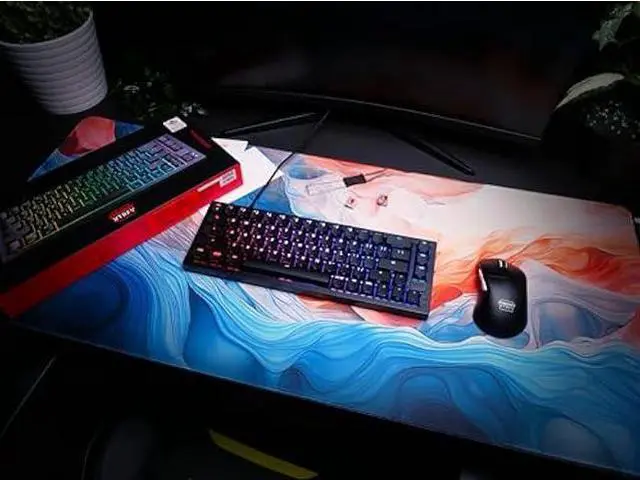 Main image of Cherry K5V2 Compact, Mechanical Gaming Keyboard in 65% Format US Layout Hot Swappable, Cherry MX2A RED Switches (Black)