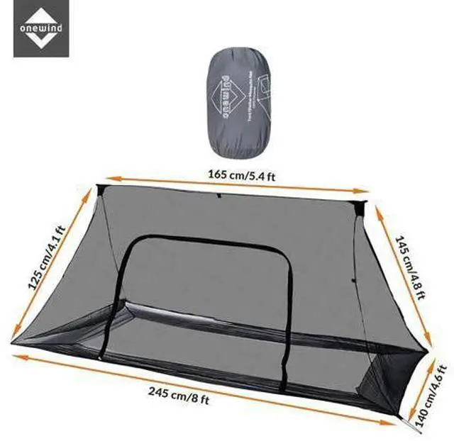 Main image of onewind Shelter, Camping Tarp Set Include Emergency Shelter, BugNet and Tent Footprint, Ripstop Siln