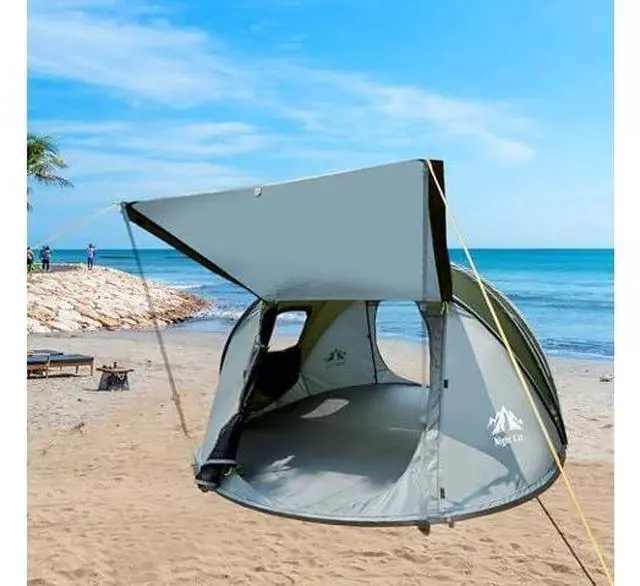 Main image of Night Cat Pop-up Camping Tent: 2 Person Tent Waterproof Instant Easy Setup Family Tent