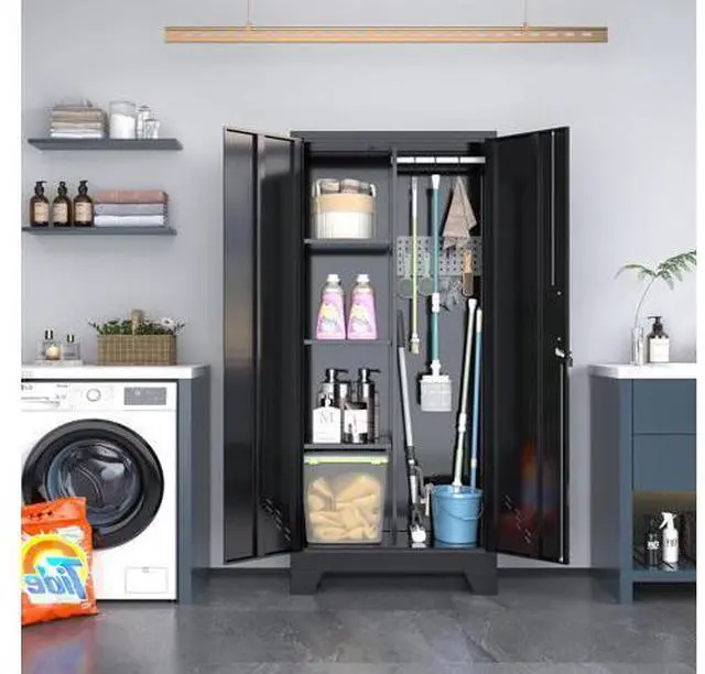 Main image of Metal Garage Storage Cabinet for Home,Storage with Doors and Shelves,61" Locking Tool for Office,Gar