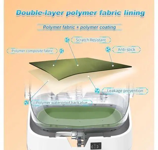 Main image of Automatic Cat Litter Box Self Cleaning - APP Control and Weight Monitoring - Ultra-Quiet, Suitable for Medium Cats and Kittens, Safe Anti-Pinch Litter Box (Assembly Required) - White