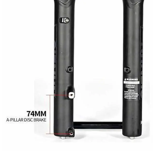 Main image of 20/24inch Mountain Bike Suspension Air Fork 1-1/2" Tapered Bike Front Fork Travel 120/140mm 15 * 100mm Thru Axle Manual Lockout