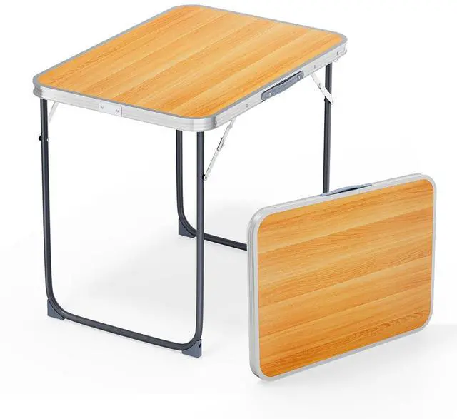 Main image of 2.3FT Small Camping TablePortable Camping Table with Carrying Handle, Picnic Table Foldable Table Essentials for Indoor Outdoor