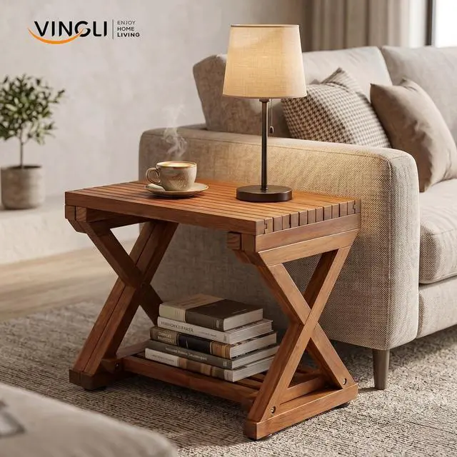 Alt view image 7 of 7 - VINGLI Extendable Wooden Shower Bench | Adjustable 17-31 Inch Bath Seat with Storage Shelf, Waterproof Shower Stool for Inside Shower,Shaving, Bathtub, Spa & Sauna