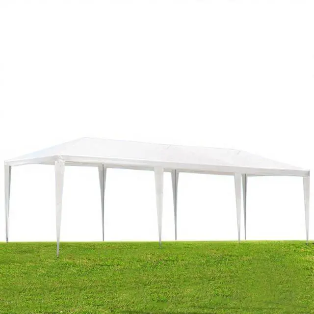 Alt view image 2 of 4 - Premium Wedding Party Canopy Tent with Removable Sidewalls for Outdoor Events & Celebrations, Heavy Duty Gazebo with Roll-Up Walls for Backyard Gatherings & Trade Shows (10x30'-0 / White)