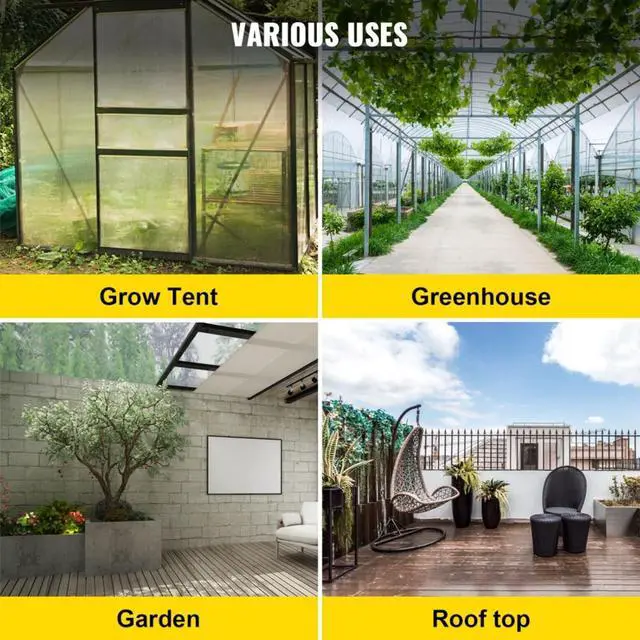 Alt view image 6 of 7 - 6 Pieces Tomato Cages with Green PVC-Coated Steel Frame and Ground Stakes for Growing Vegetables, Outdoor 3 Tier Square Plant Support Cages with Lock on The Side for Backyard, Lawn