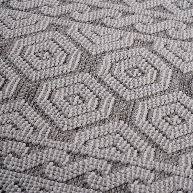Alt view image 4 of 7 - Medium Pile Height Rugs with 0.28 Inches Thickness for Living Room Decor, Modern Design Ultra Soft Area Rugs for Bedroom Indoor Floor (6X9 Grey/White)