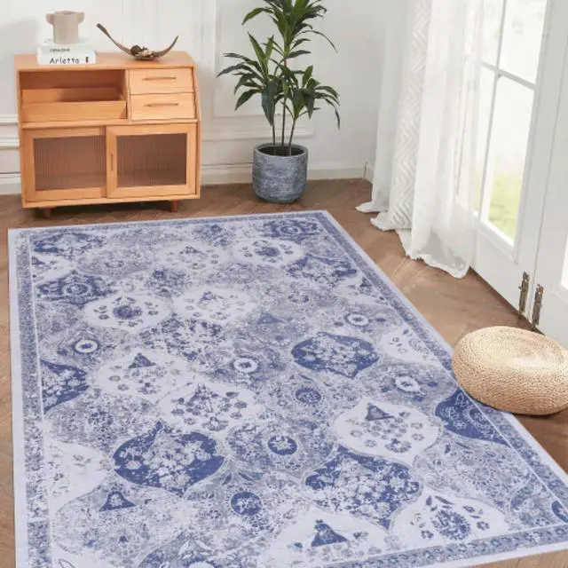 Main image of Household Non-Slip and Non-Shedding Area Rugs, Eco-Friendly Area Rug with Super-Soft Material for Living Room, Dining Room, Bedroom, Hallway, Kitchen or Playroom (6x9)