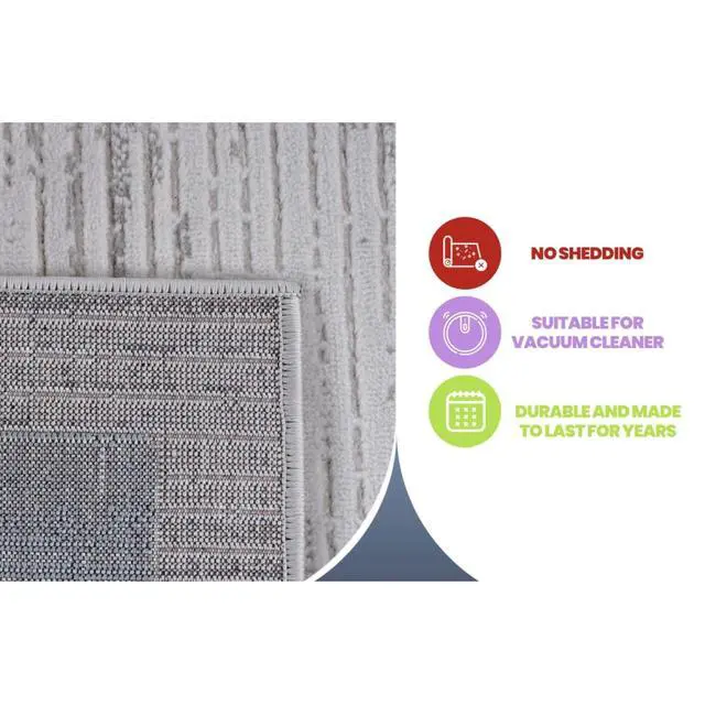 Alt view image 7 of 7 - Modern Design Machine Washable Doormat Rug, Low Pile Print Pattern Area Rug for Living Room Bedroom Entryway Tribal Series (5X7)