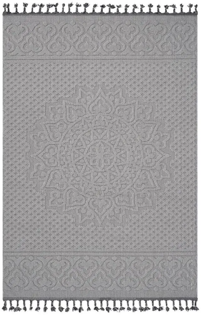 Main image of Modern Trendy Style Area Rug, 0.28 Inches Medium Pile Height Machine-Woven Area Rug for Bedroom Living Room Dining Room Office Playroom Nursery (6X9 White)