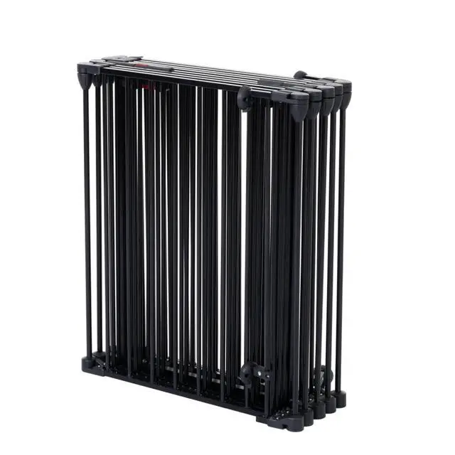 Alt view image 7 of 7 - Adjustable Safety Gate with Versatile Panel Design for Securing Doorways, Stairs, Fireplaces & Prohibited Areas in Household Spaces (200")