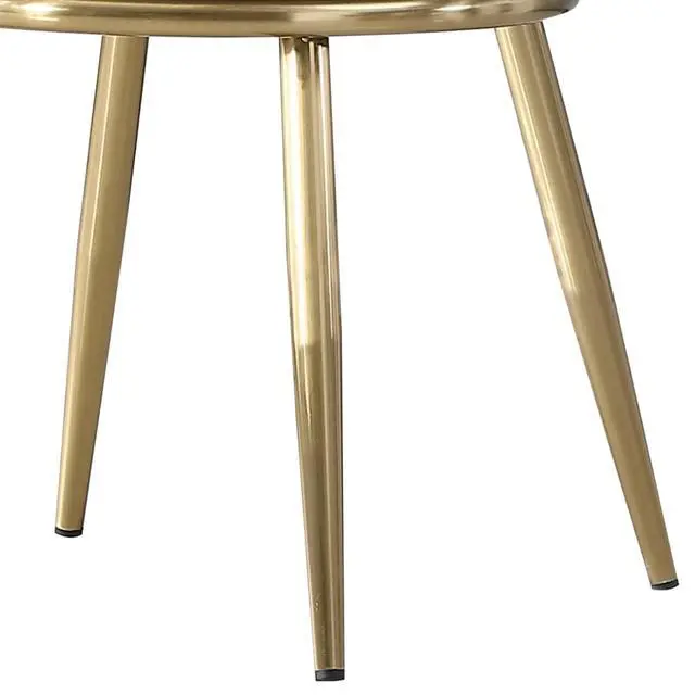 Alt view image 7 of 7 - Classic Minimalist Design Kitchen Dining Chair, Stable and Sturdy Metal Legs, Curved Design, PU Leather Soft Cushion Chair,Suitable for Dining Rooms,Set of 2 (Beige+Brown+Set of 2)