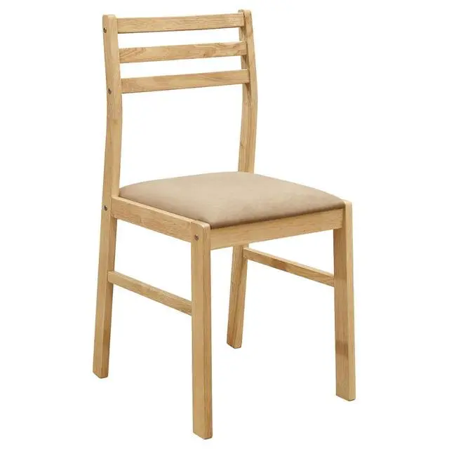Alt view image 6 of 7 - 3-Piece Extendable Dining Sets with Drop Leaf and 2 Ladder Back Chairs for Tavern Pub Bistro Home Restaurant, Round Kitchen Set with Solid Wood Frame for Dining Room (Natural)