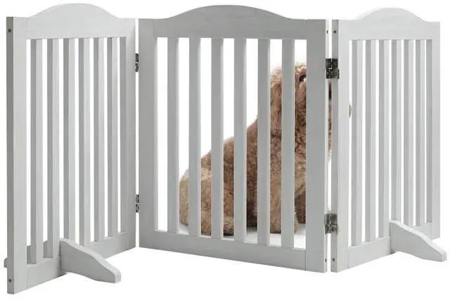 Main image of Outdoor Raised Garden Bed with Open Bottom and Solid Wood Frame for Poolside, Backyard, Patio Large Planter Box with Corner Cover for Vegetables, Flowers and Herbs (Wooden Gate-24IN)