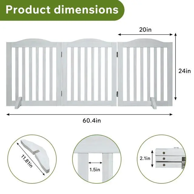 Alt view image 2 of 7 - Outdoor Raised Garden Bed with Open Bottom and Solid Wood Frame for Poolside, Backyard, Patio Large Planter Box with Corner Cover for Vegetables, Flowers and Herbs (Wooden Gate-24IN)