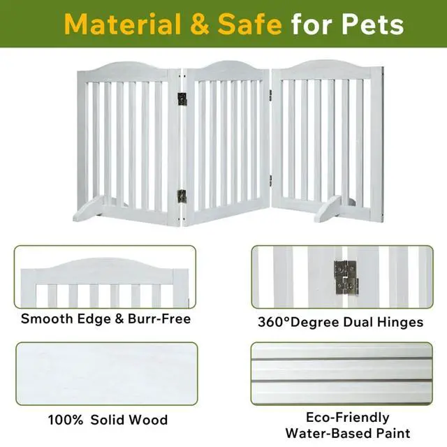 Alt view image 3 of 7 - Outdoor Raised Garden Bed with Open Bottom and Solid Wood Frame for Poolside, Backyard, Patio Large Planter Box with Corner Cover for Vegetables, Flowers and Herbs (Wooden Gate-24IN)