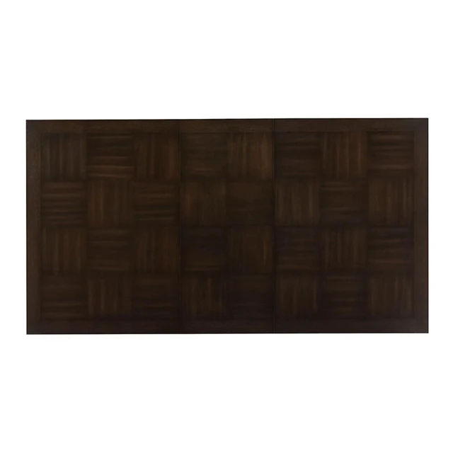 Alt view image 6 of 7 - Hassyee 7-Piece Rectangular Dinner Table Set with Extendable Table and 6 Fabric Upholstered Chairs for 6, Vintage Kitchen Table Set with Solid Wood Frame for Family Gathering