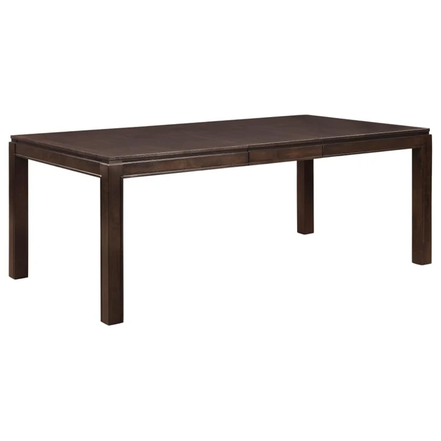 Alt view image 7 of 7 - Hassyee 7-Piece Rectangular Dinner Table Set with Extendable Table and 6 Fabric Upholstered Chairs for 6, Vintage Kitchen Table Set with Solid Wood Frame for Family Gathering