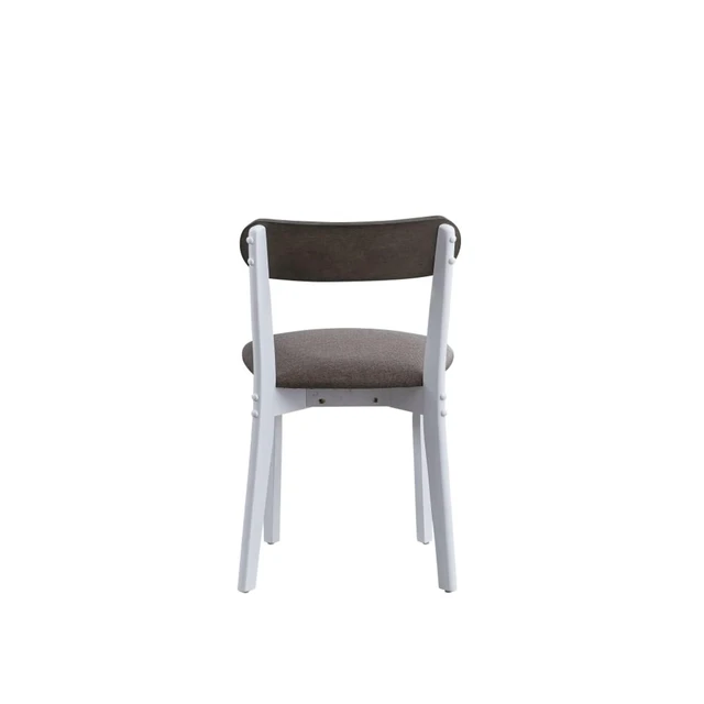 Alt view image 7 of 7 - Hassyee 5-Piece Dining Sets with Rectangular Table and 4 Upholstered Chairs for Tavern Pub Bistro Home Restaurant, Farmhouse Kitchen Set with MDF Tabletop for Dining Room