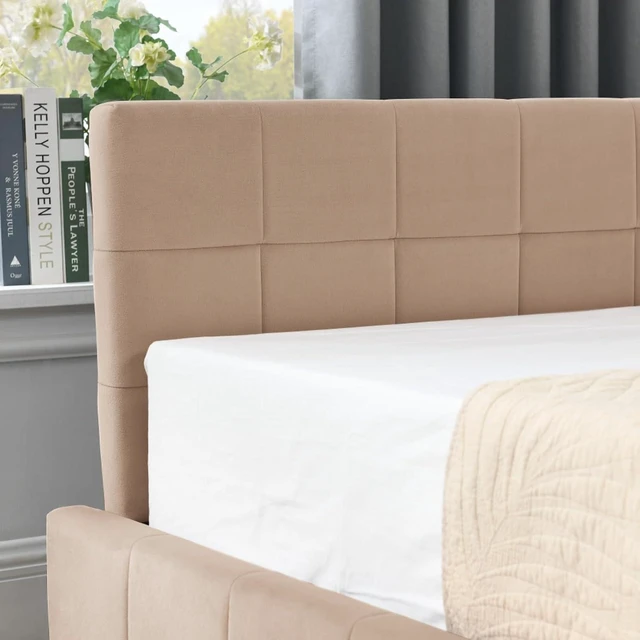 Alt view image 7 of 7 - Hassyee Full Size Upholstered Daybed with Storage Drawers and Tufted Backrest, Modern Captain's Bed Frame with Comfortable Armrests and Slat Support for Bedroom Living Room Guest Room (Pink Full)