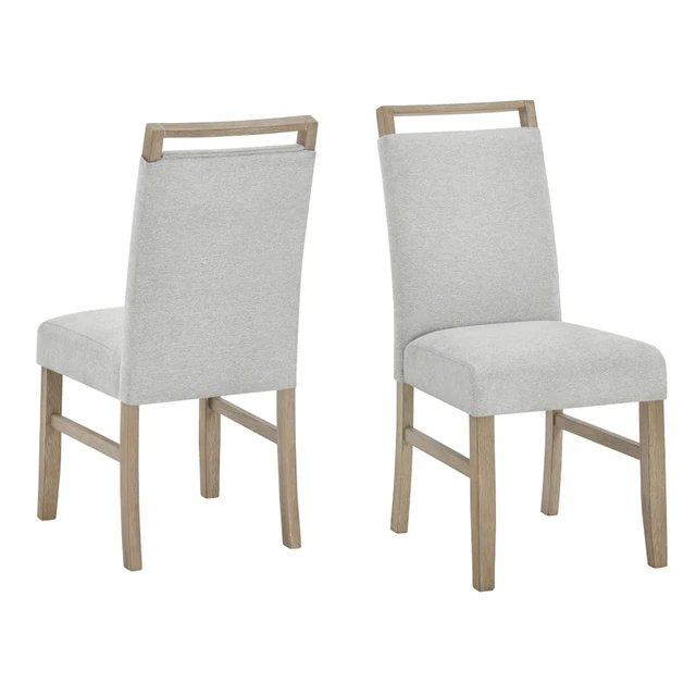 Alt view image 4 of 5 - Hassyee 5-Piece Dining Sets with Rectangular Table and 4 Upholstered Chairs for Tavern Pub Bistro Home Restaurant, Rustic Kitchen Set with Faux Marble Tabletop & Wood Legs for 4