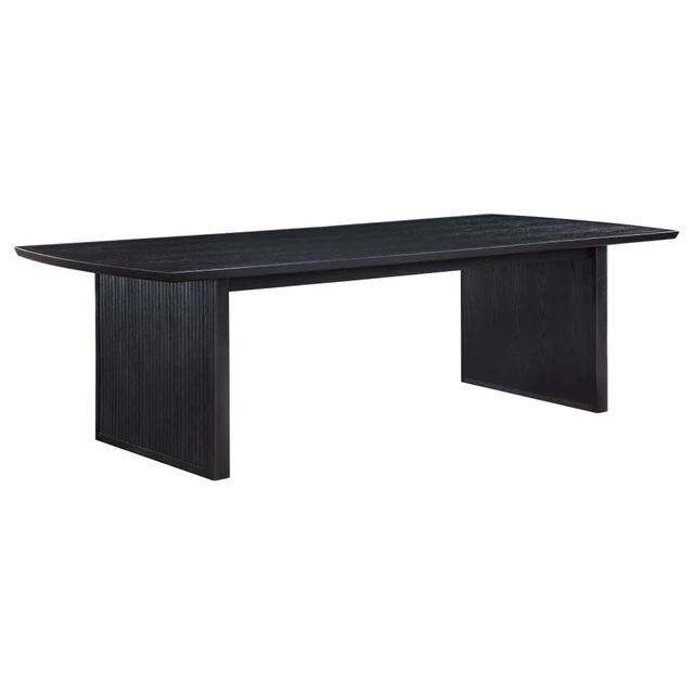 Alt view image 3 of 7 - Hassyee 5-Piece Dining Table and Chairs Set with Extendable Tabletop and 4 Ivory Upholstered Chairs for Home Bar Cafe, Rectangular Dining Sets with Solid Wood Frame for 4