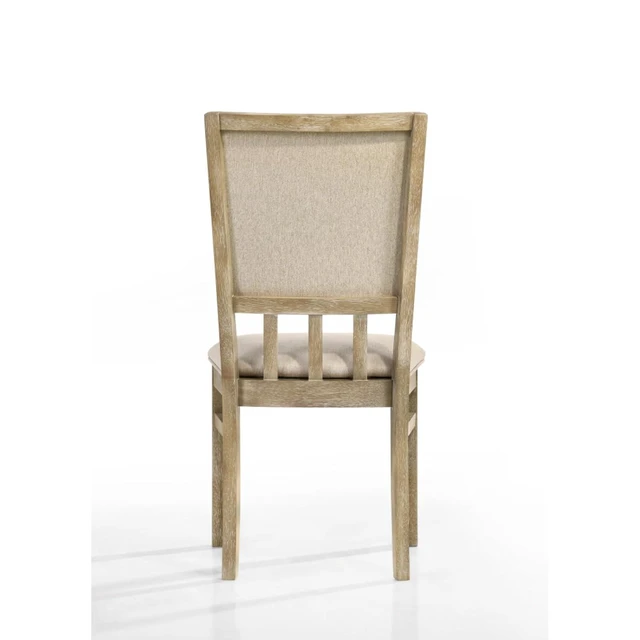 Alt view image 7 of 7 - Hassyee 5-Piece Dining Table and Chairs Set with Round Table and 4 Upholstered Chairs for Home Bar Cafe, Rustic Dining Sets with Cross-Shaped Pedestal Base for Dining Room