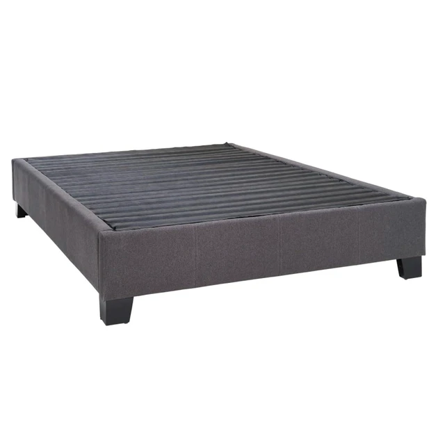 Alt view image 4 of 7 - Hassyee Queen Size Modern Upholstered Platform Bed, Wood Panel Bed Mattress Foundation, Minimalist Lift Up Storage Beds for Master Bedroom Guest Room Apartment Living Space, No Box Spring Needed