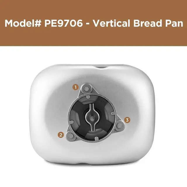 Alt view image 4 of 6 - Bread Machine Pan - PE9706U