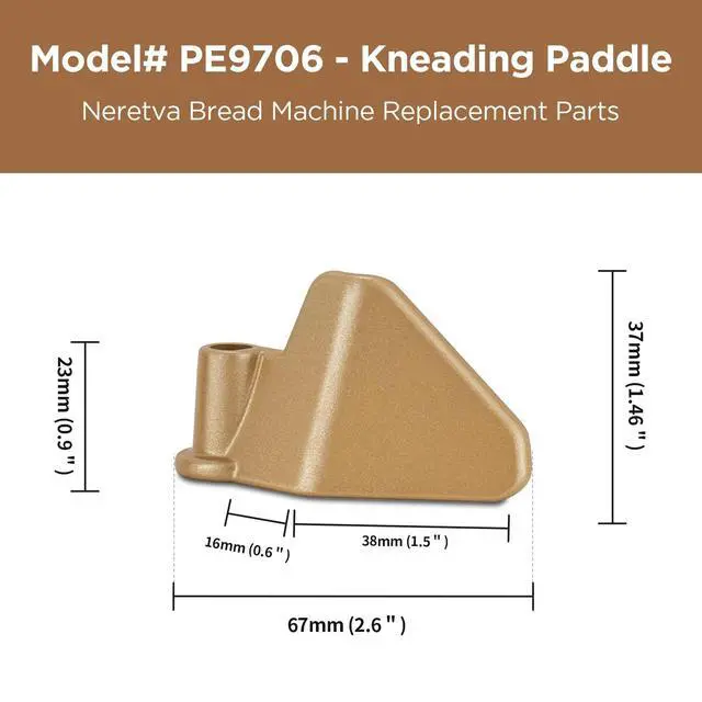 Alt view image 5 of 6 - Bread Machine Pan - PE9706U