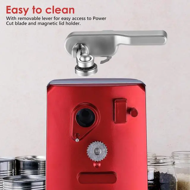 Alt view image 6 of 6 - 3.5LB Bread Maker+ ABS-Red Can Opener Bundle Combo