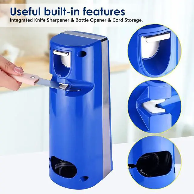 Alt view image 5 of 6 - 3.5LB Bread Maker wuth gloves+ ABS-blue Can Opener Bundle Combo
