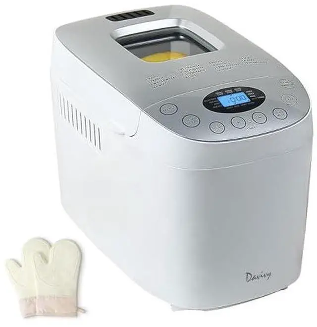 Alt view image 2 of 6 - 3.5LB Bread Maker wuth gloves+ ABS-black Can Opener Bundle Combo